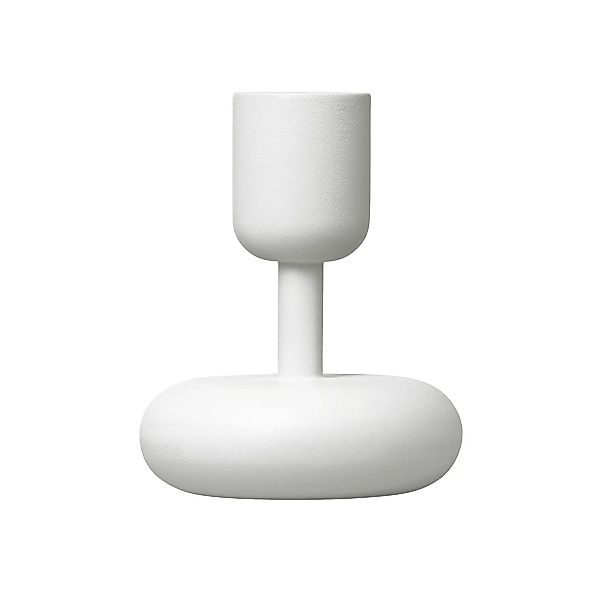 iittala - Nappula Kerzenständer 107mm - weiß/pulverbeschichtet/H x Ø 10,7x8 günstig online kaufen