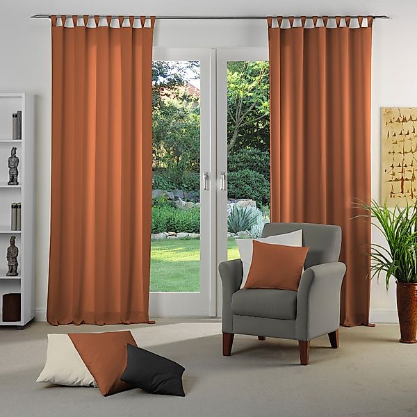 Wirth Vorhang Dim out, Schlaufen (1 günstig online kaufen