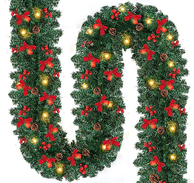 Kunstgirlande Weihnachtsgirlande, 2.7M, mit Tannenzapfen und günstig online kaufen