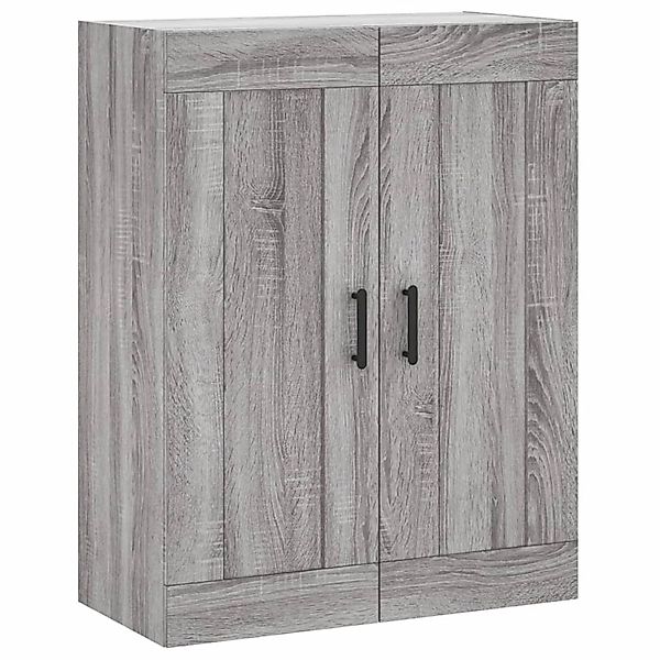 vidaXL Wandschrank Grau Sonoma 69,5x34x90 cm Holzwerkstoff 830394 günstig online kaufen