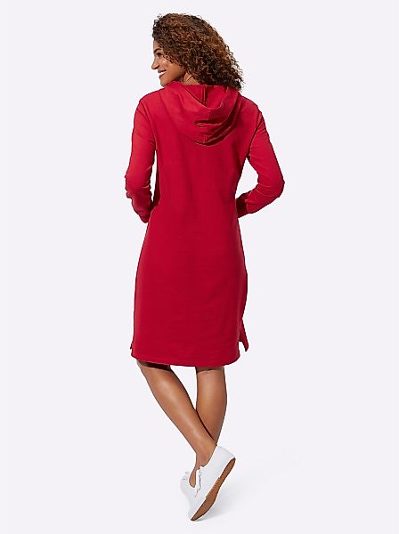 Casual Looks Sweatkleid "Sweatkleid" aufgesetzte Taschen günstig online kaufen