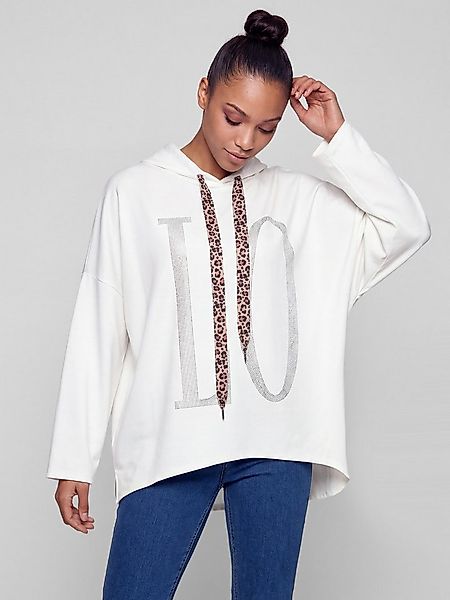 PEKIVESSA Hoodie Oversize Jersey Kapuzensweatshirt LOVE mit coolem Band im günstig online kaufen