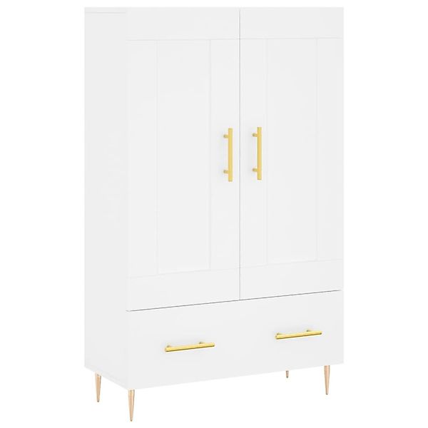vidaXL Highboard Weiß 69,5x31x115 cm Holzwerkstoff 830308 günstig online kaufen
