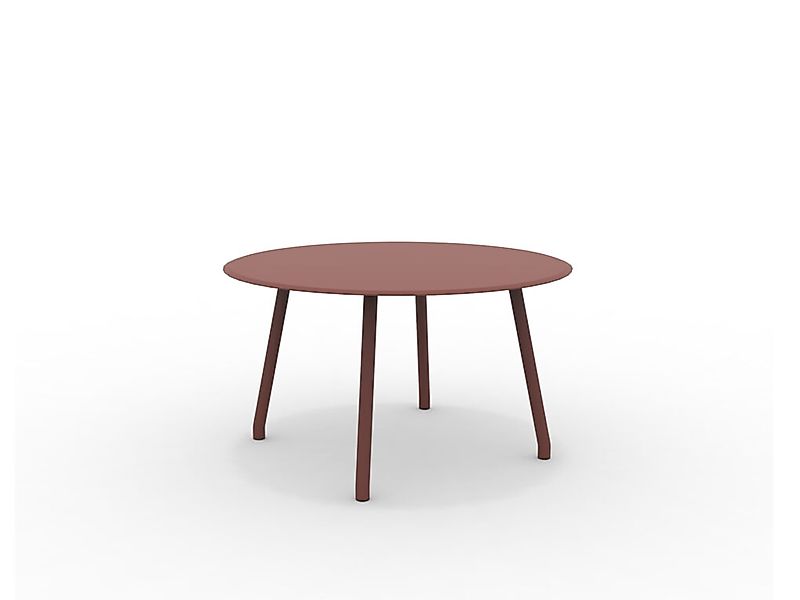 Wetterfester Outdoortisch Verdea - rund Ø 130 cm terracotta günstig online kaufen