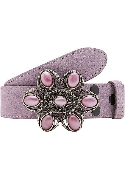 Rettungsring Gürtel Ledergürtel mit austauschbarer Schließe »Nostalgie Perl günstig online kaufen