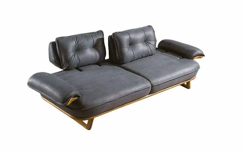 Xlmoebel 3-Sitzer Hochwertiges Graues Designer-Sofa für das Wohnzimmer, 1 T günstig online kaufen