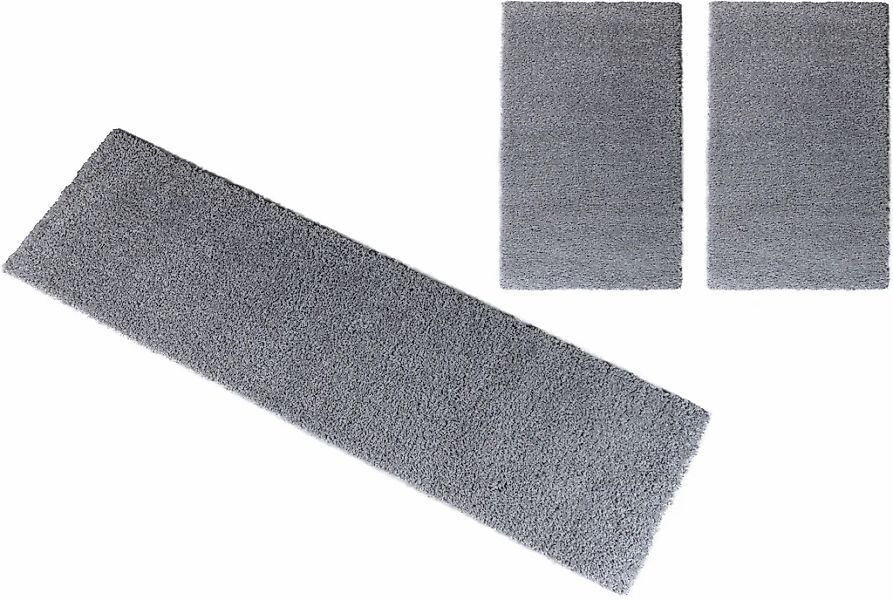 my home "Shaggy 30" Höhe 30 mm 3 Stk. tlg. gewebt, 2- oder 3-teilig, Bettvo günstig online kaufen