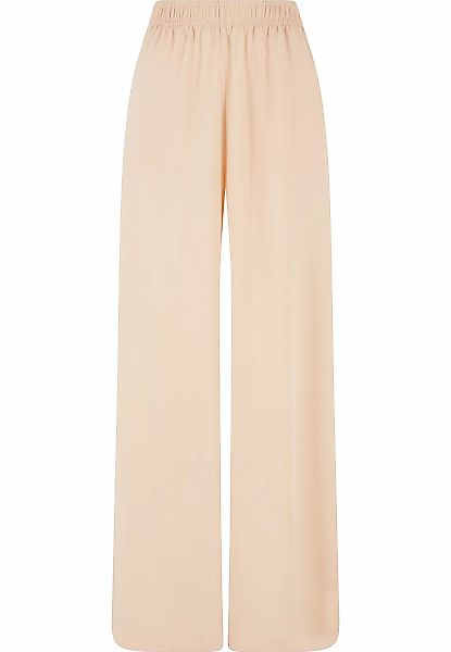 URBAN CLASSICS Stoffhose "Urban Classics Damen Ladies Wide Leg Viscose Pant günstig online kaufen