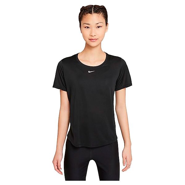 Nike Dri Fit One Kurzarm T-shirt S Black / White günstig online kaufen