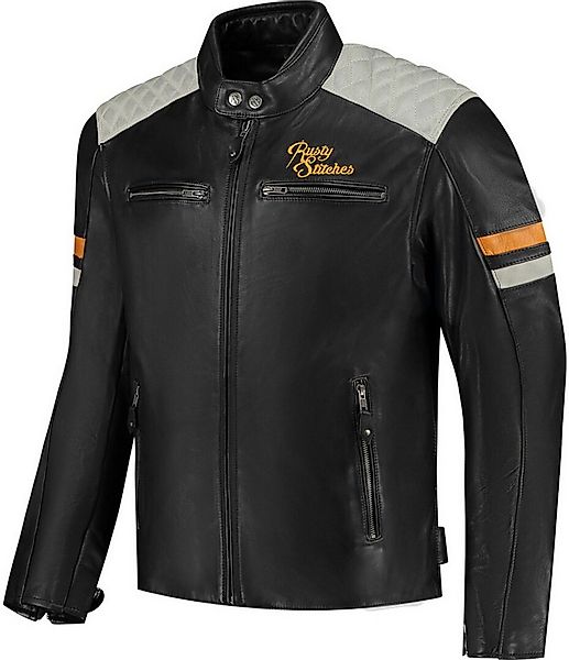 Rusty Stitches Motorradjacke Jari V2 Motorrad Lederjacke Rückenprotektor en günstig online kaufen