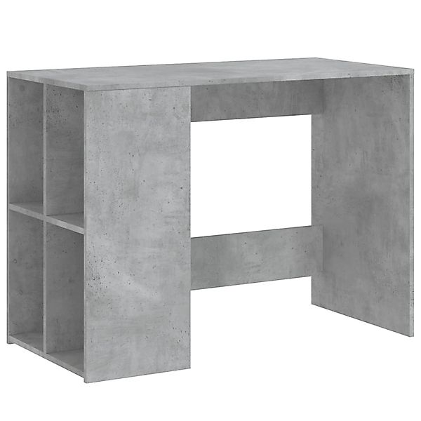 vidaXL Schreibtisch Betongrau 102x50x75 cm Holzwerkstoff 840544 günstig online kaufen