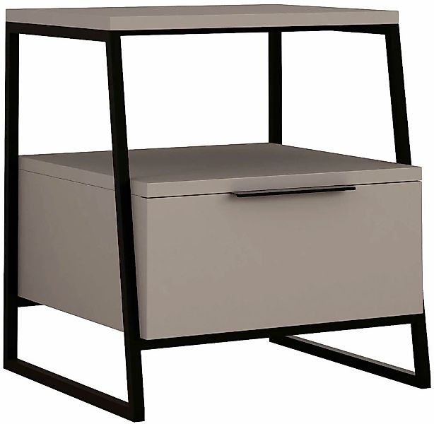 Decortie Nachttisch "PAL NACHTTISCH MIT SCHUBLADEN", (Packung, 1 St.), Leic günstig online kaufen