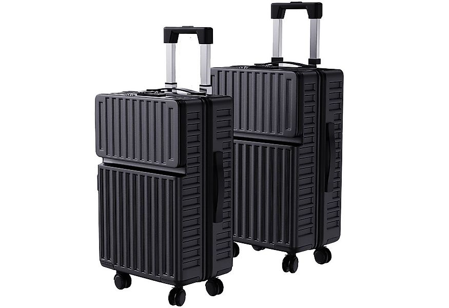 FUROKOY Trolleyset Kofferset Hartschalenkofferset Reisekoffer Set, 20/24 Zo günstig online kaufen