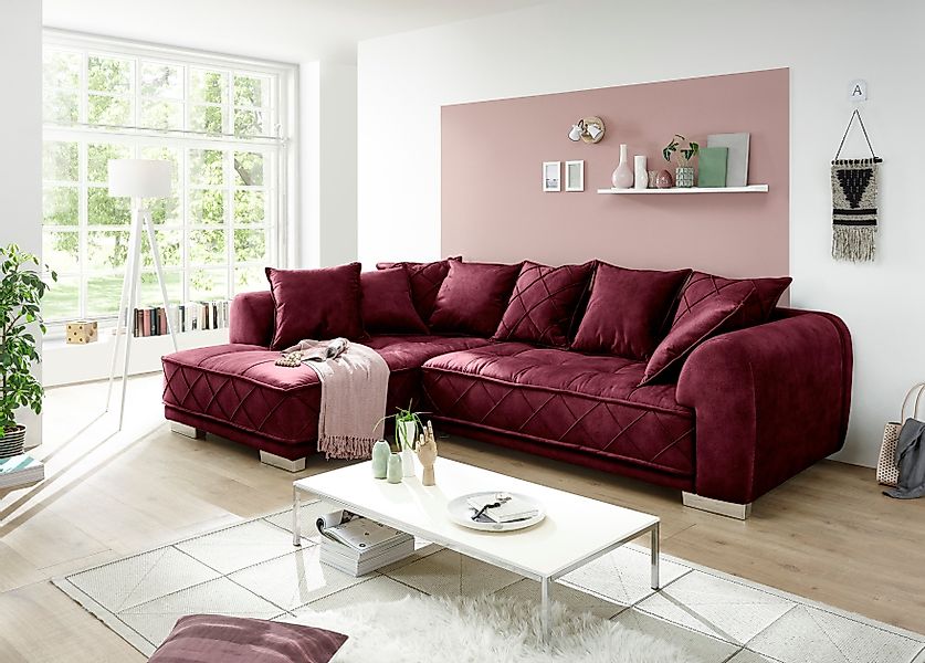 ED EXCITING DESIGN Ecksofa Sentina L-Form, günstig online kaufen