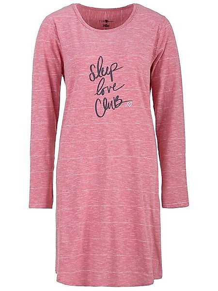 zeitlos Nachthemd Nachthemd Langarm - Melange günstig online kaufen