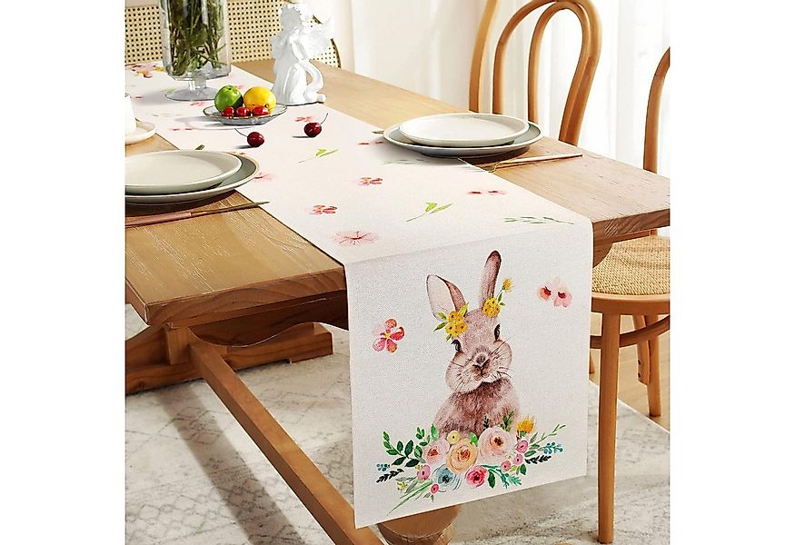 Coonoor Tischläufer Ostern Tischläufer, Frühling Küche Esstisch Dekoration günstig online kaufen