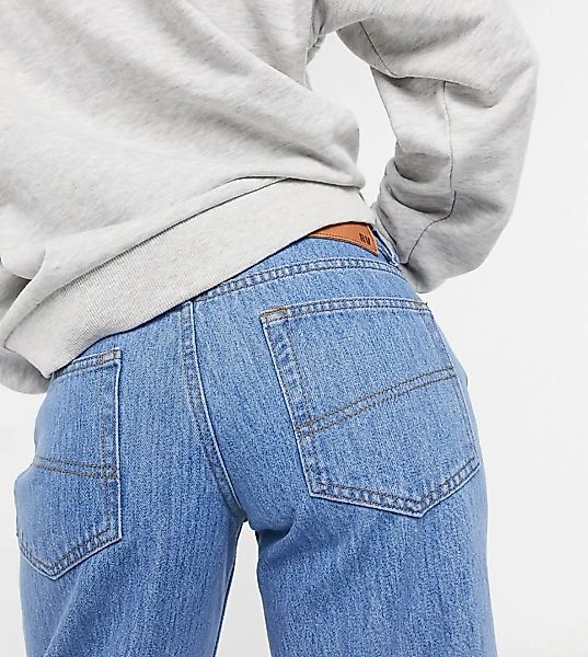 Reclaimed Vintage Inspired – Dad-Jeans im Stil der 90er mit niedrigem Bund günstig online kaufen