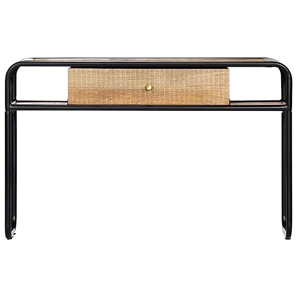 vidaXL Konsolentisch 118 x 30 x 75 cm Massivholz Mango günstig online kaufen