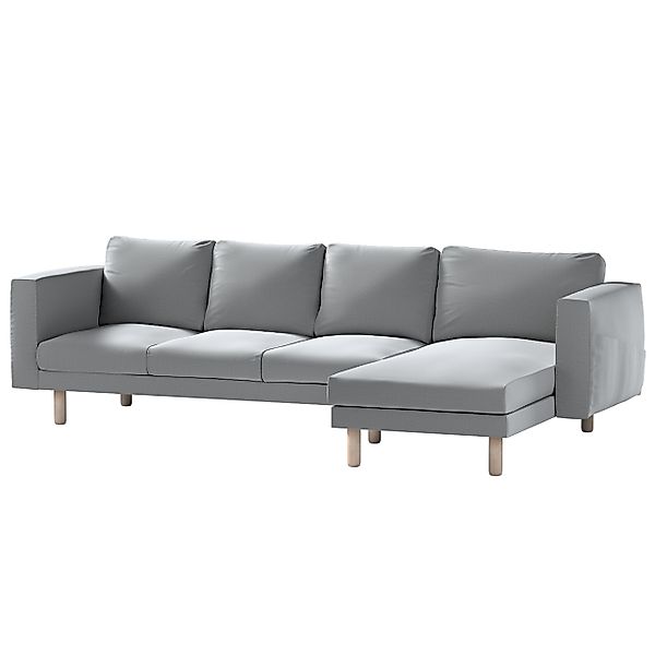 Bezug für Norsborg 4-Sitzer Sofa mit Recamiere, dunklegrau, Norsborg Bezug günstig online kaufen
