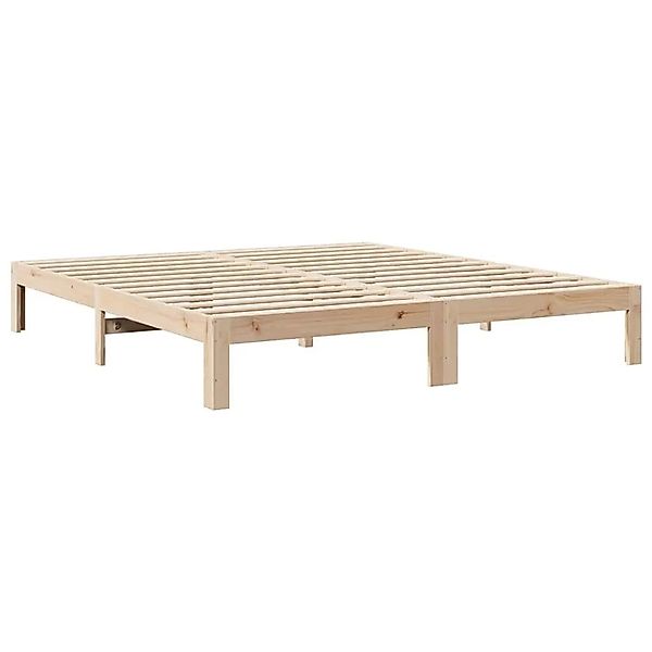 vidaXL Massivholzbett ohne Matratze 160x200 cm Kiefernholz 859217 günstig online kaufen