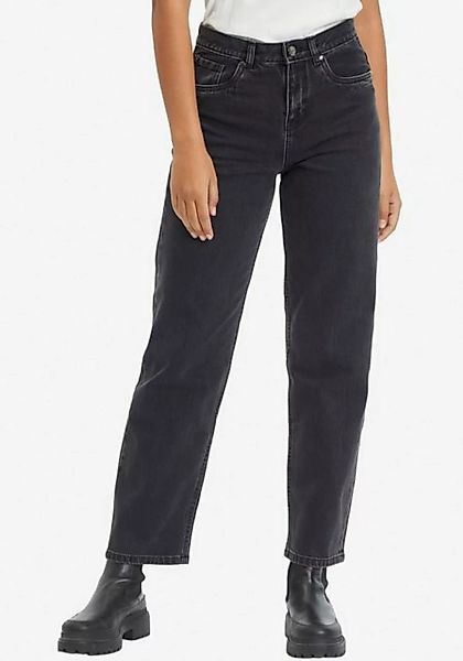Tamaris Straight-Jeans mit Logo-Badge - NEUE KOLLEKTION günstig online kaufen