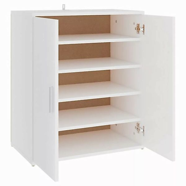 furnicato Schuhschrank Weiß 60x35x70 cm Holzwerkstoff (1-St) günstig online kaufen