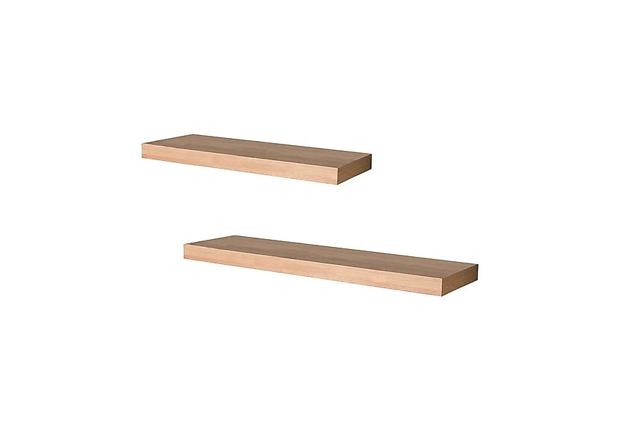 HTI-Living Wandregal Wandregale 2er Set 120cm + 80cm Altona Sonoma, Set 2-t günstig online kaufen