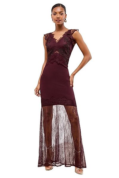 LIPSY Maxikleid Lipsy Maxi-Trägerkleid mit Mesh und Spitze, Petite (1-tlg) günstig online kaufen