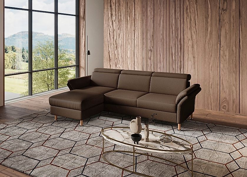 Home affaire Ecksofa »Calypso L-Form«, mit motorischen Funktionen im Sofa u günstig online kaufen