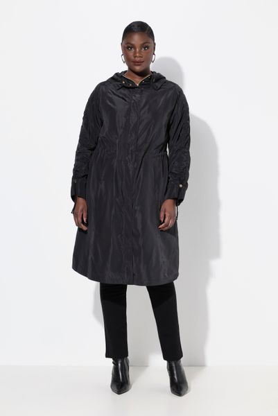 Ulla Popken Wintermantel Mantel A-Linie wasserabweisend günstig online kaufen