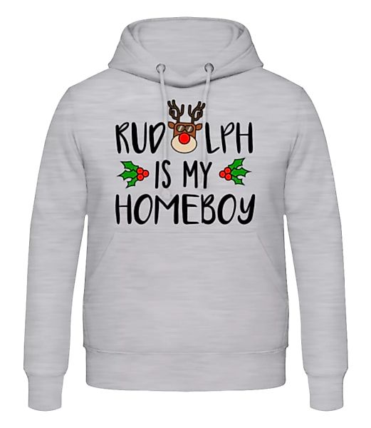 Rudolph Is My Homeboy · Männer Hoodie günstig online kaufen
