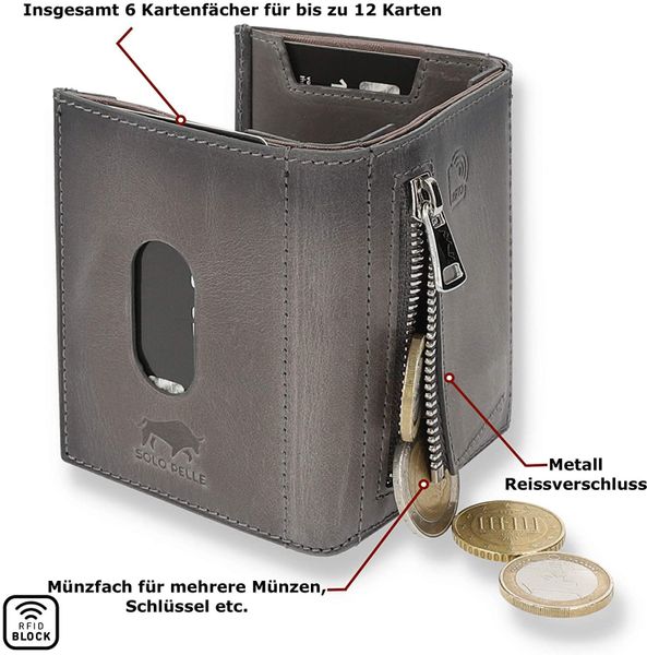 Solo Pelle Brieftasche Slim Wallet mit günstig online kaufen