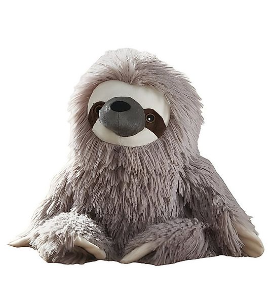 Dekoleidenschaft Bodentürstopper "Faultier" aus Stoff grau 25 cm hoch, flau günstig online kaufen