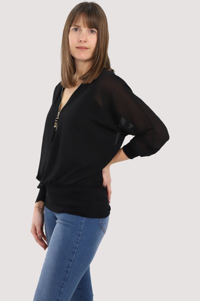 malito more than fashion Chiffonbluse 6297 günstig online kaufen