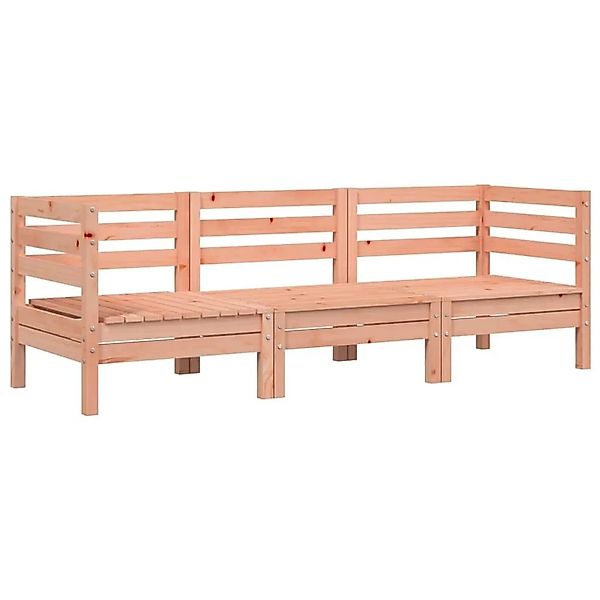 vidaXL Gartensofa 3-Sitzer Massivholz Douglasie 838031 günstig online kaufen