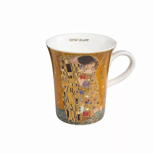 Goebel Künstlertasse Gustav Klimt Der Kuss 13.00 x 10.00 x 11.00 bunt günstig online kaufen