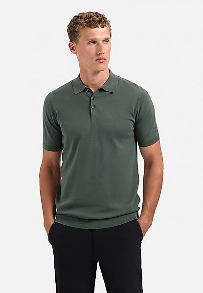 NO EXCESS T-Shirt "No Excess Gestricktes Poloshirt Pullover Short Sleeve Po günstig online kaufen