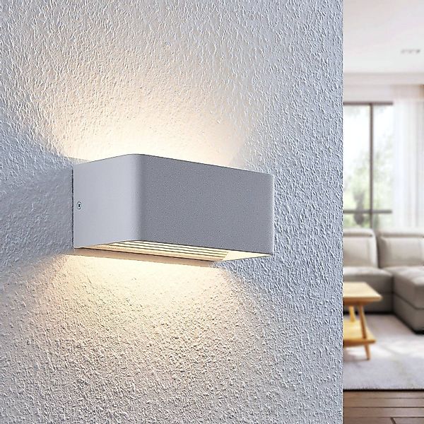 LED-Wandleuchte Lonisa, weiß, 20 cm günstig online kaufen