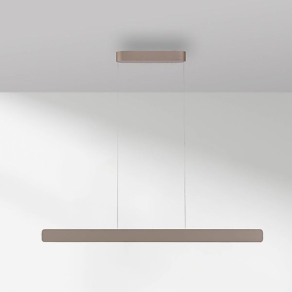 Paul Neuhaus LED-Hängeleuchte Q-Stretto, bronze, 120cm günstig online kaufen
