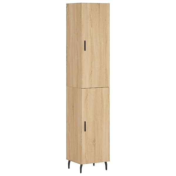 vidaXL Highboard Highboard Sonoma-Eiche 34,5x34x180 cm günstig online kaufen