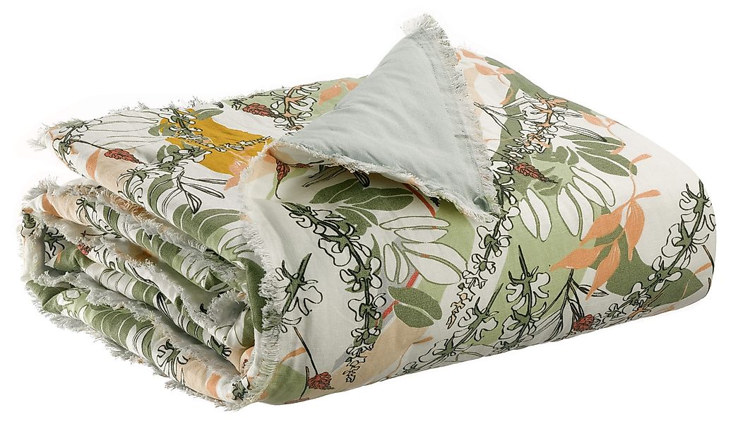 Wohndecke hochwertige Decke aus 50% Leinen/50% günstig online kaufen