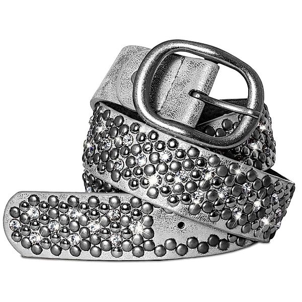 Caspar Nietengürtel GU263 Damen Vintage Gürtel günstig online kaufen