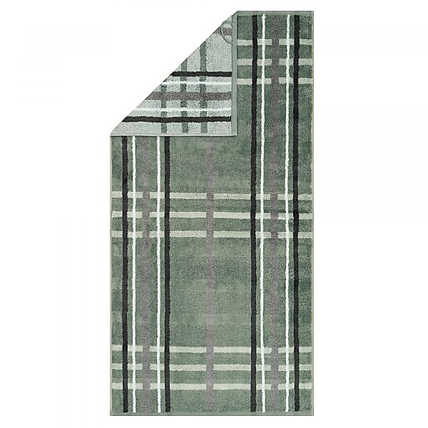 Cawö Handtücher Noblesse Check 1089 - Farbe: nordic green - 44 - Handtuch 5 günstig online kaufen
