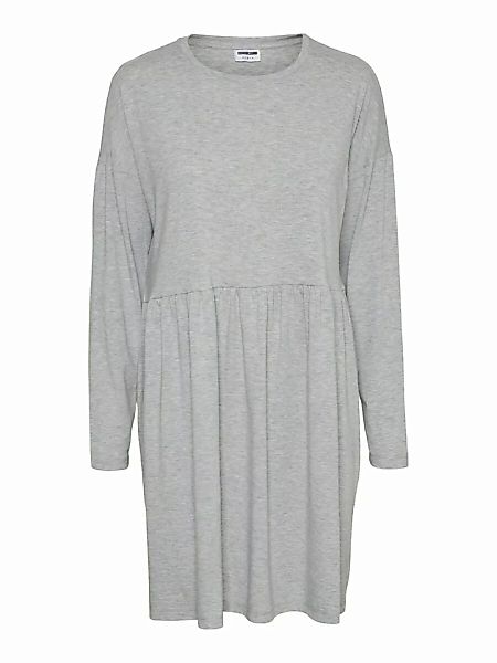 NOISY MAY Langärmelig Kurzkleid Damen Grau günstig online kaufen