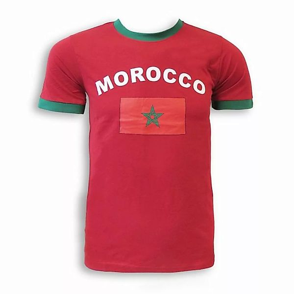 Sonia Originelli T-Shirt Fan-Shirt "Marocco" Unisex Fußball WM EM Herren T- günstig online kaufen