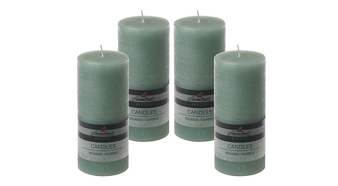 Steinhart Kerzen Adventskerze 4er Set Adventskranzkerzen "Raureif" Salbei 1 günstig online kaufen