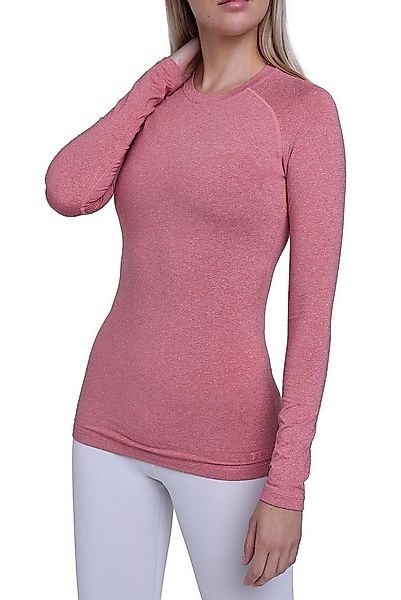 TCA Funktionsshirt Damen Thermo-Laufshirt, Langarm - Dunkelpink, XS (1-tlg) günstig online kaufen