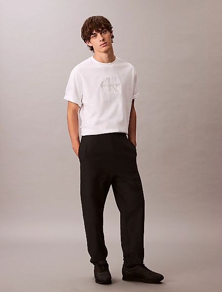 Calvin Klein Jeans Sweathose "PREMIUM TERRY MONOGRAM JOGGER", Mit elastisch günstig online kaufen
