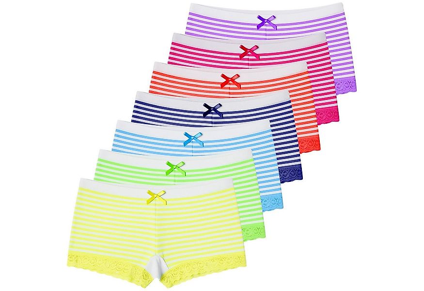 TEXEMP Panty 7 Damen Panty Panties Slips Microfaser Hotpants Unterwäsche Sl günstig online kaufen