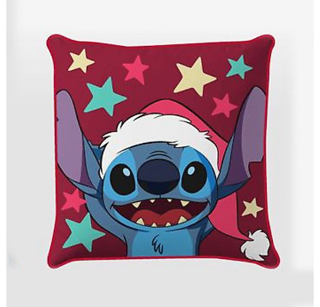 Disney Dekokissen Lilo and Stitch Weihnachten Kissen Dekokissen 40 x 40 cm günstig online kaufen